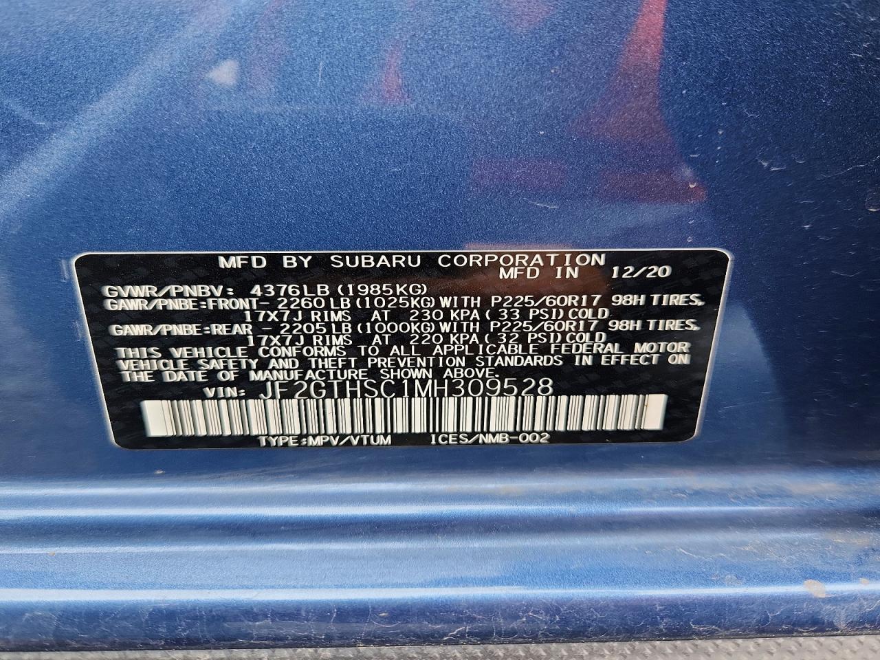 Subaru Crosstrek Sport