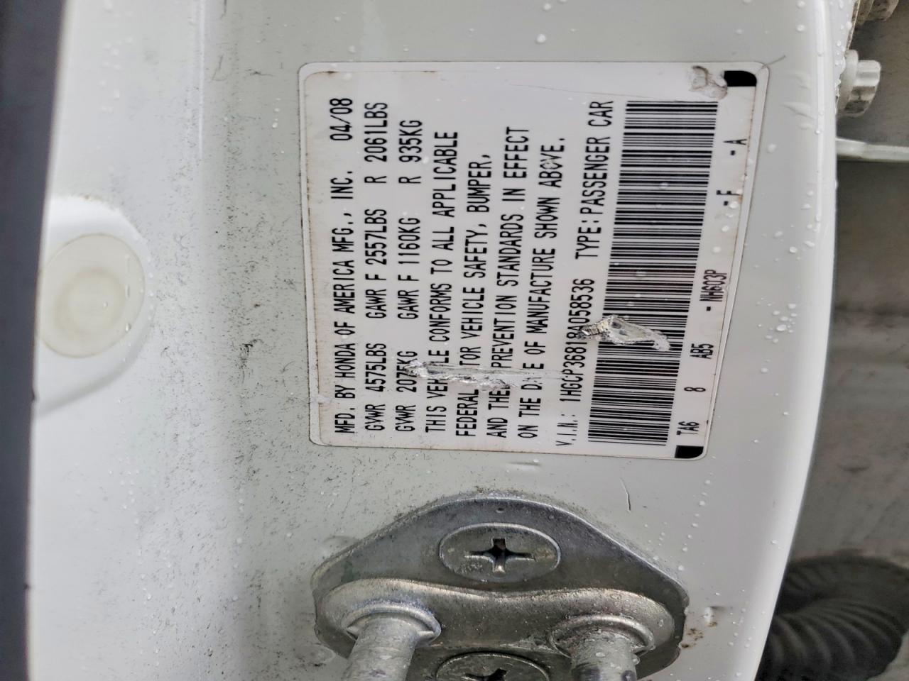 Honda Accord Exl
