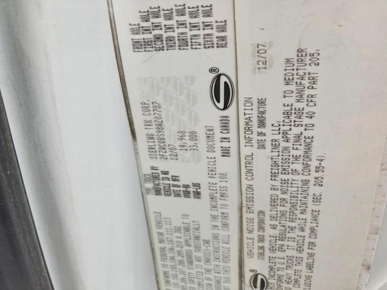 Sterling Truck Acterra