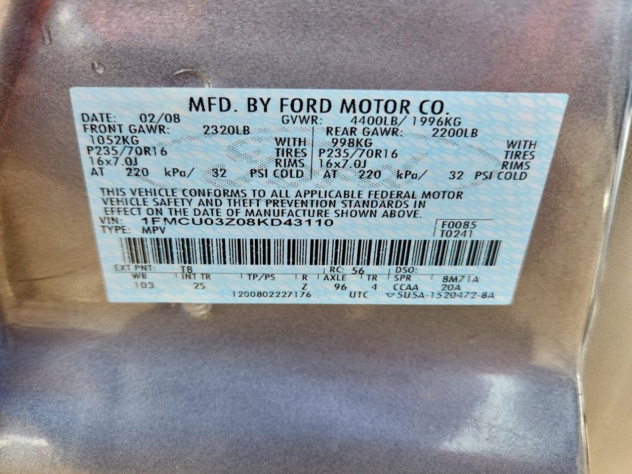 Ford Escape Xlt