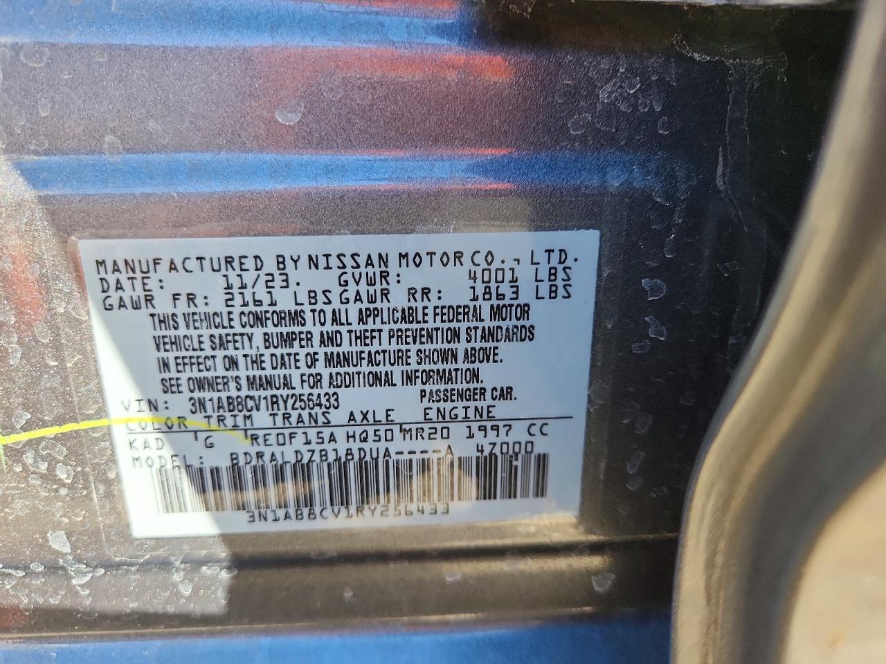 Nissan Sentra Sv