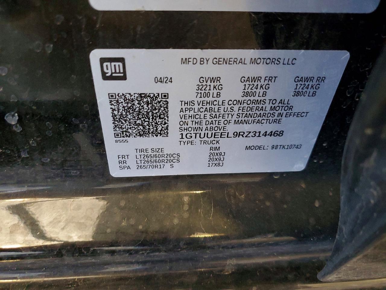GMC Sierra K1500 At4