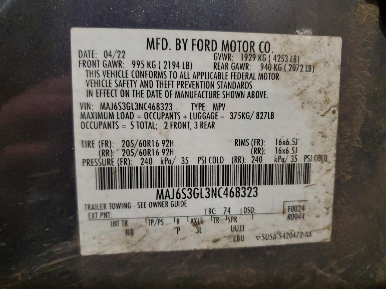 Ford EcoSport Se