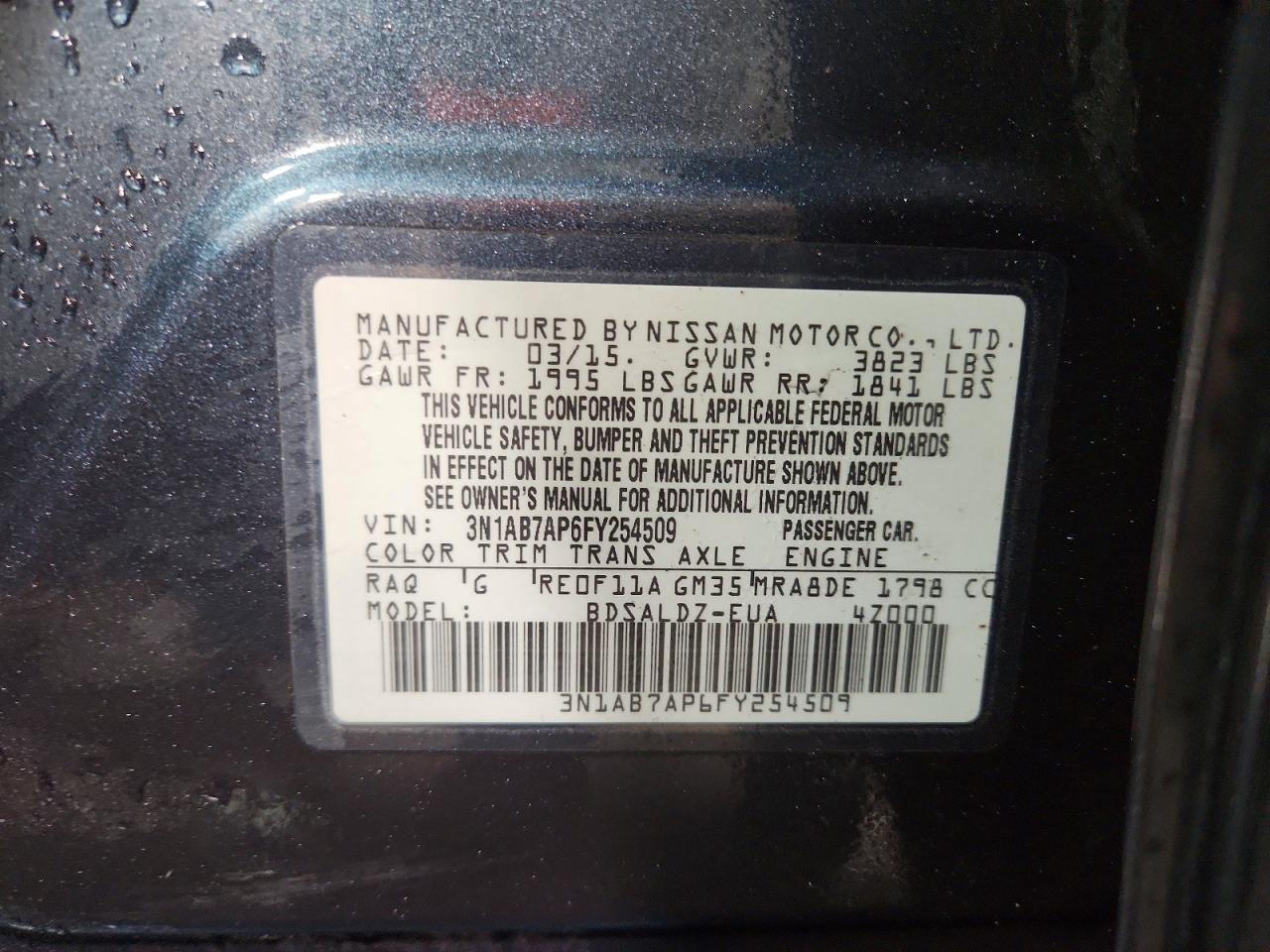 Nissan Sentra Sv