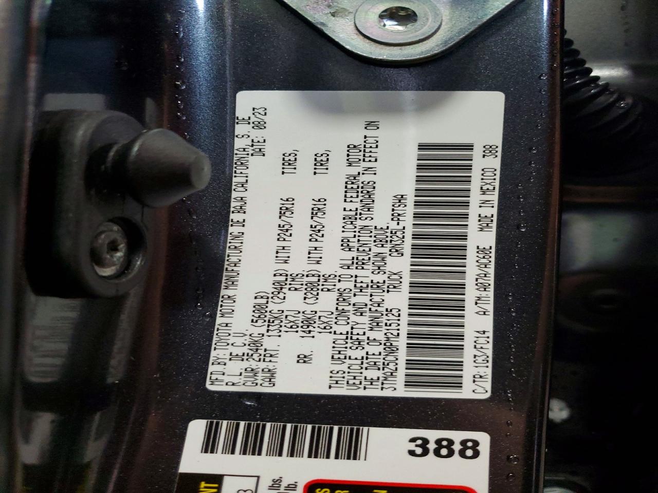 Toyota Tacoma Sr5 V6