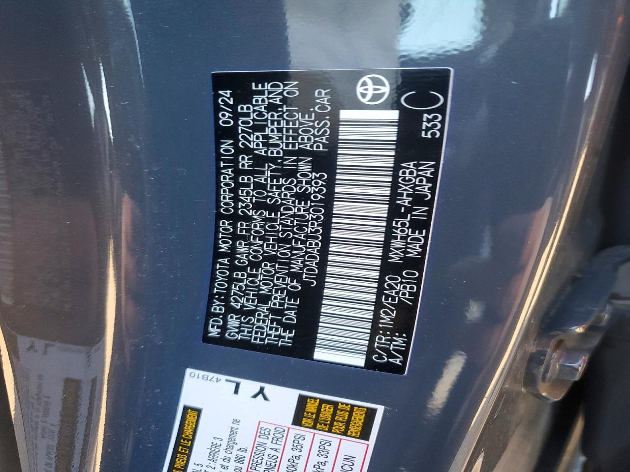 Toyota Prius Xle