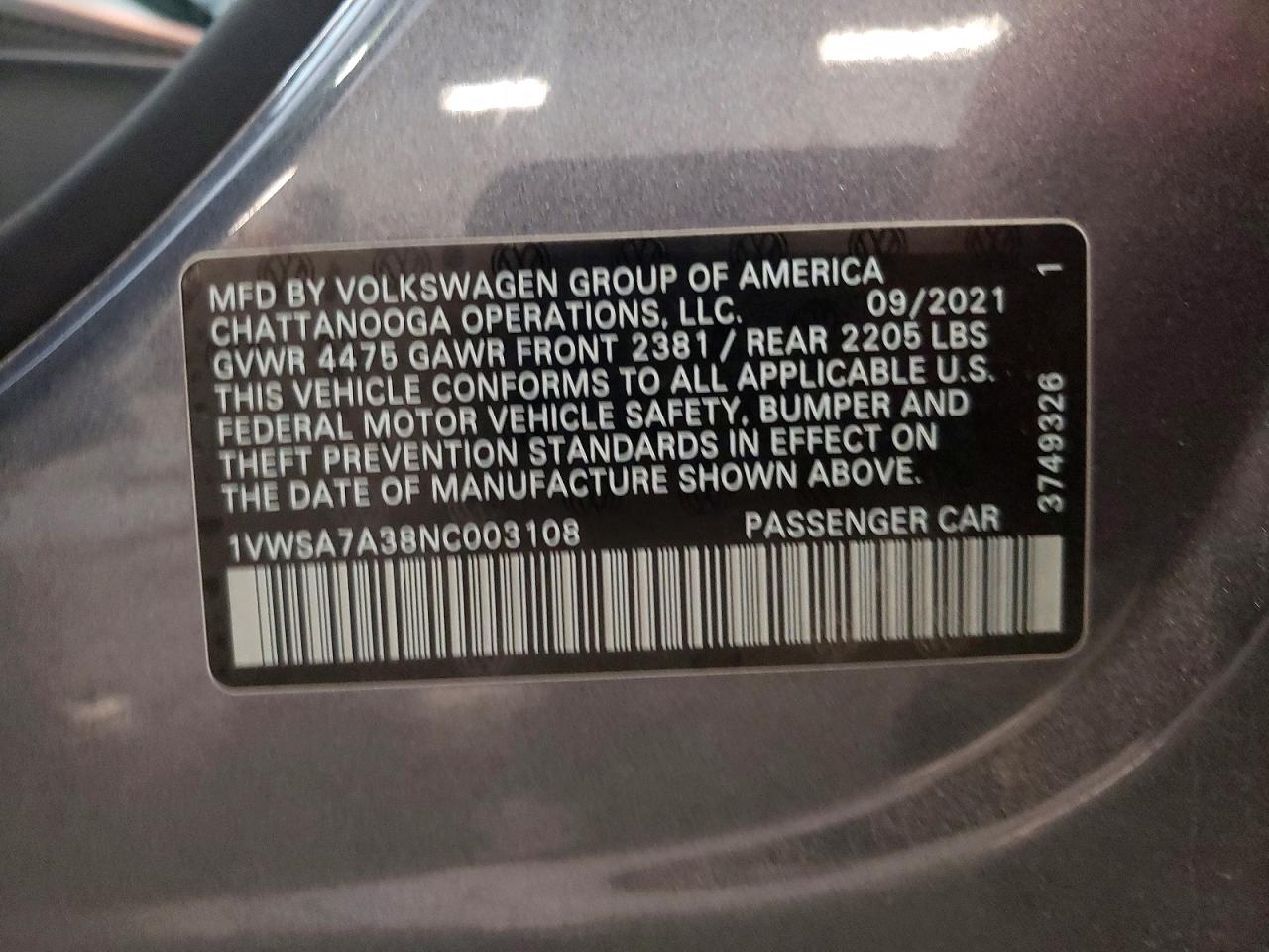 Volkswagen Passat Se