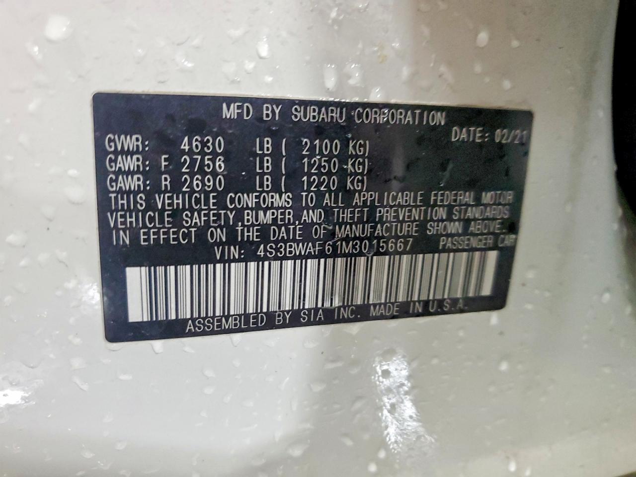 Subaru Legacy Premium