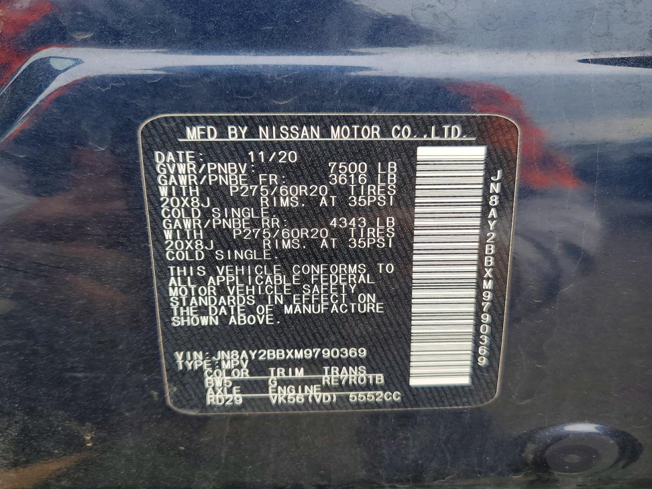 Nissan Armada Sl