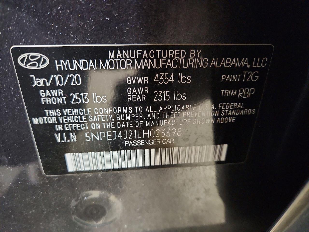 Hyundai SONATA Sel Plus