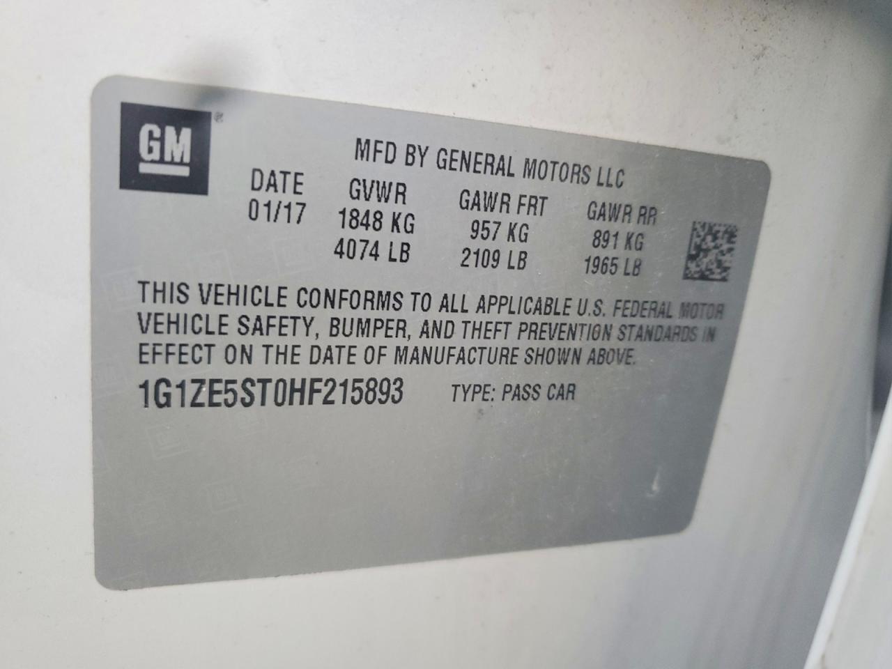 Chevrolet Malibu Lt