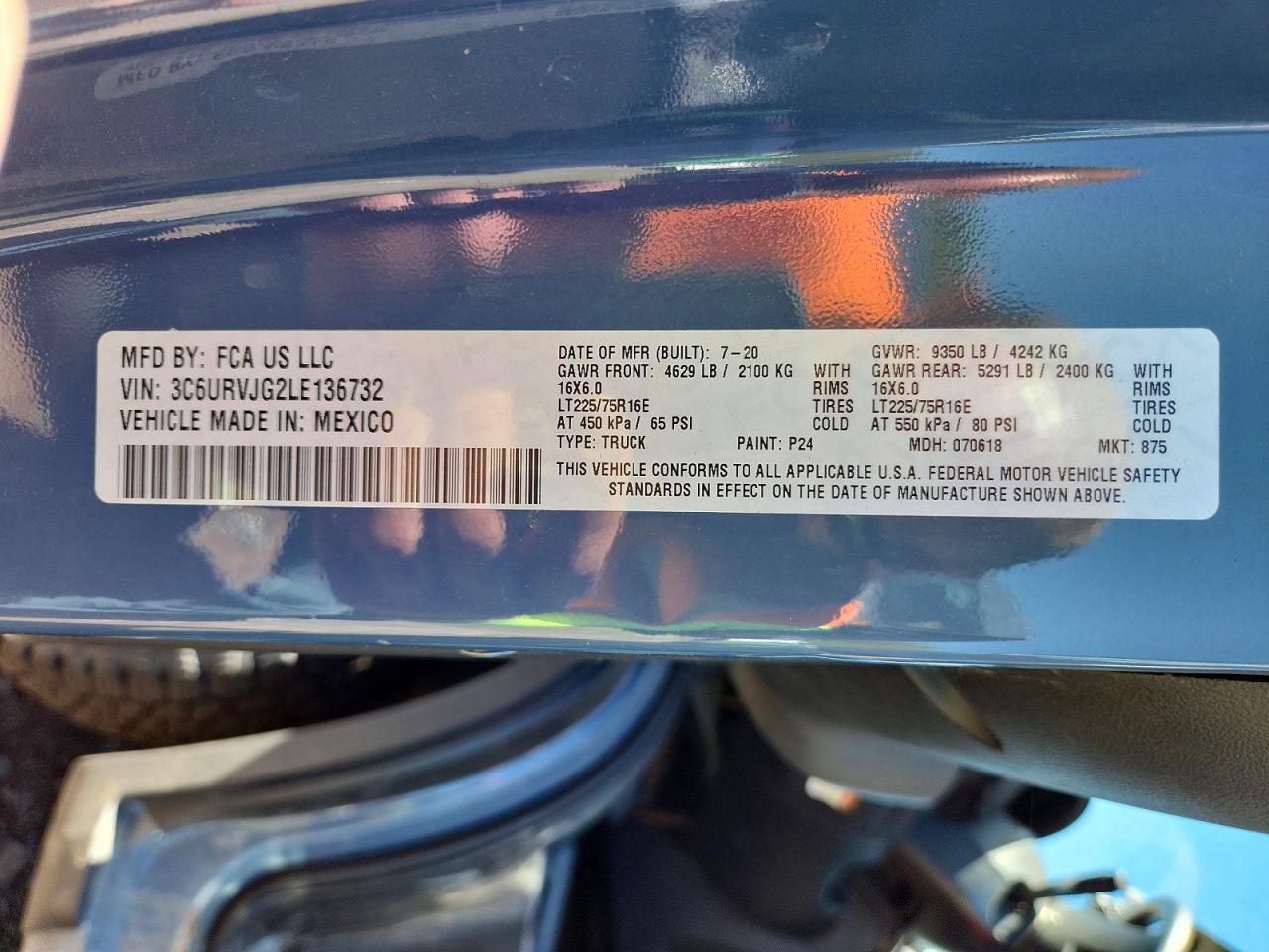 Ram Promaster 3500 High