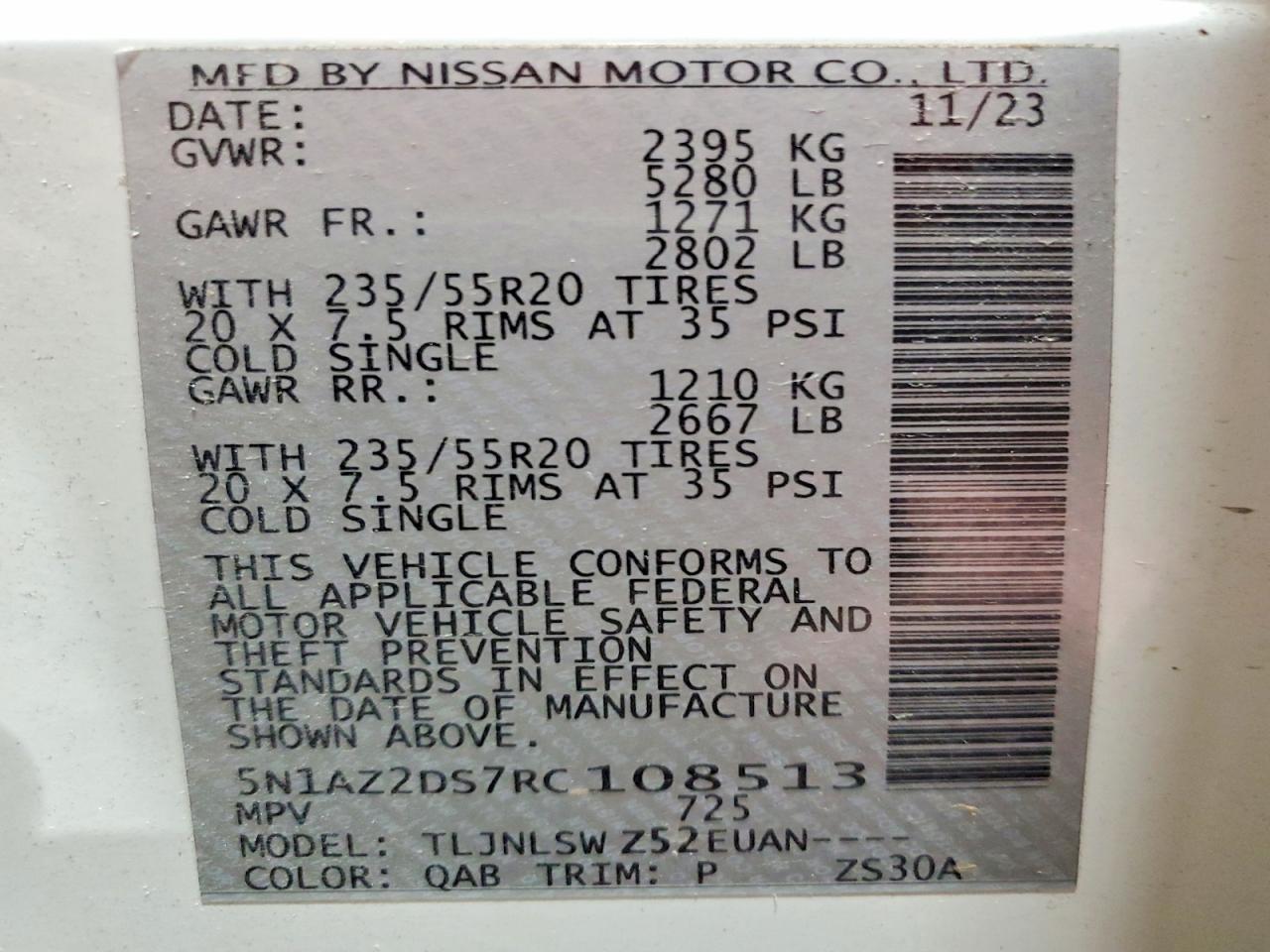 Nissan Murano Platinum