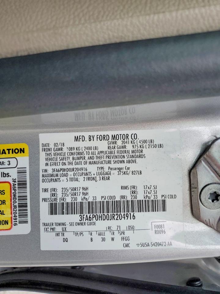Ford Fusion Se