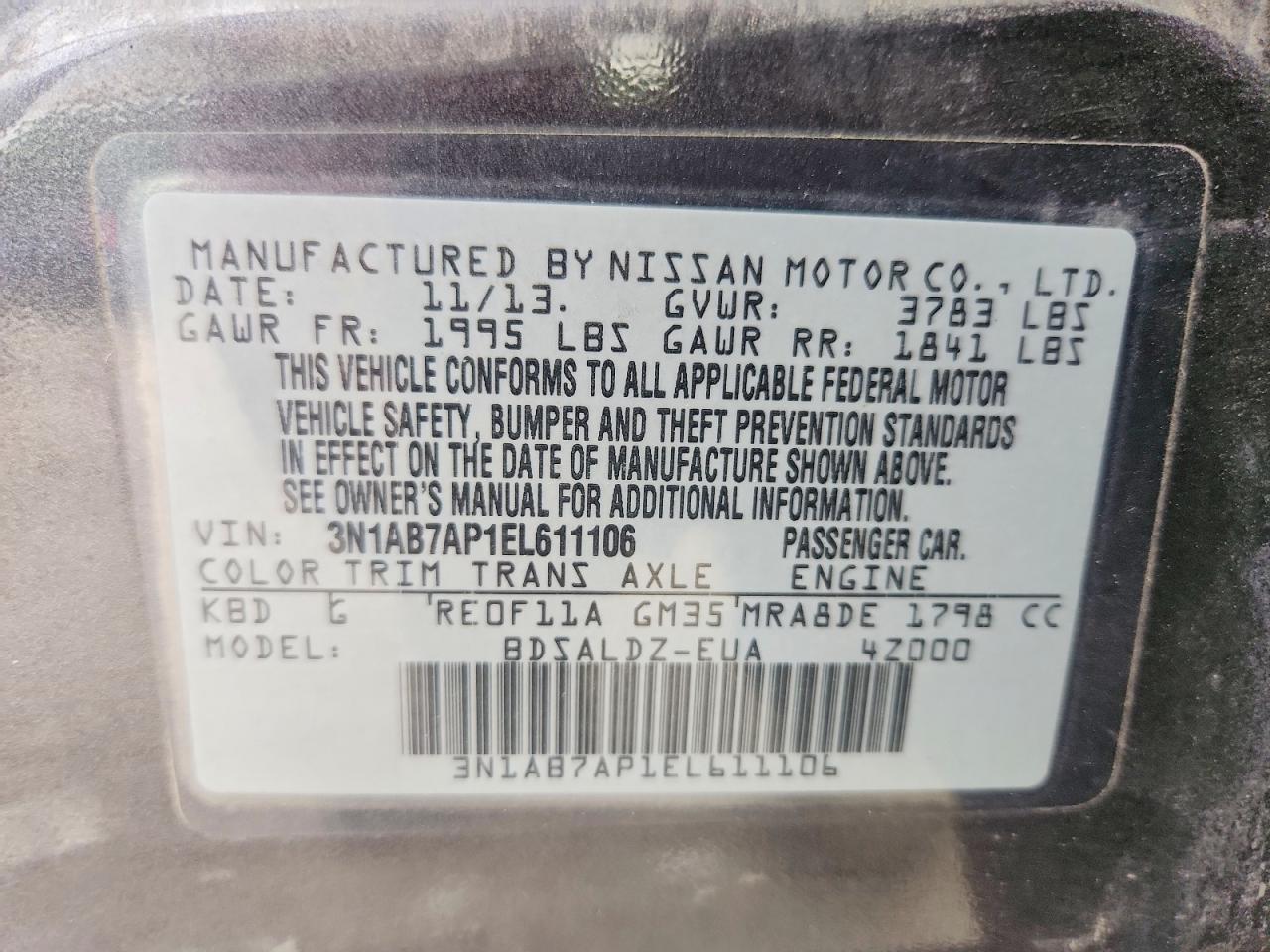 Nissan Sentra Sv