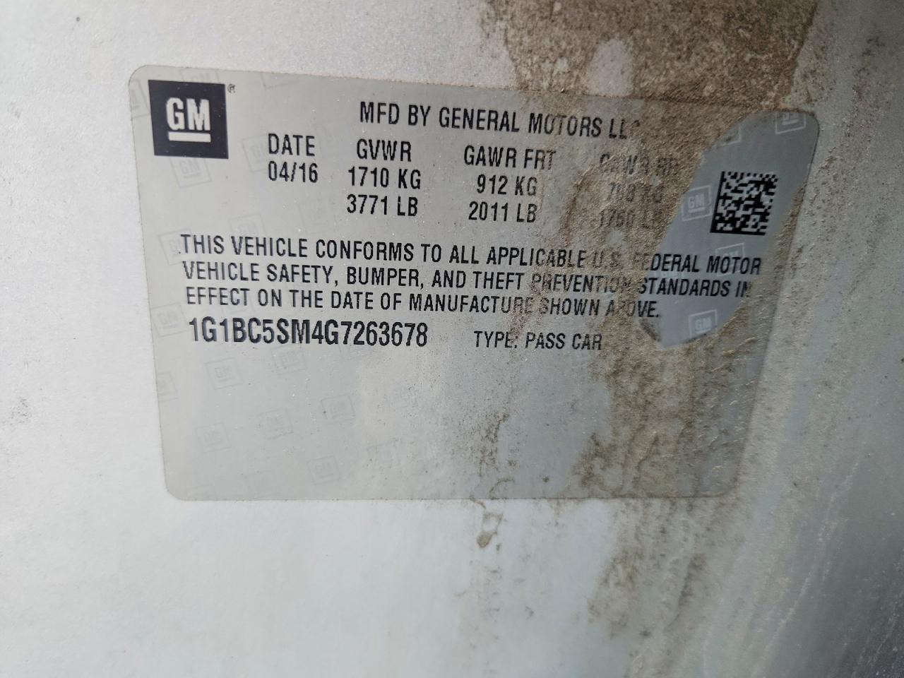 Chevrolet Cruze Ls