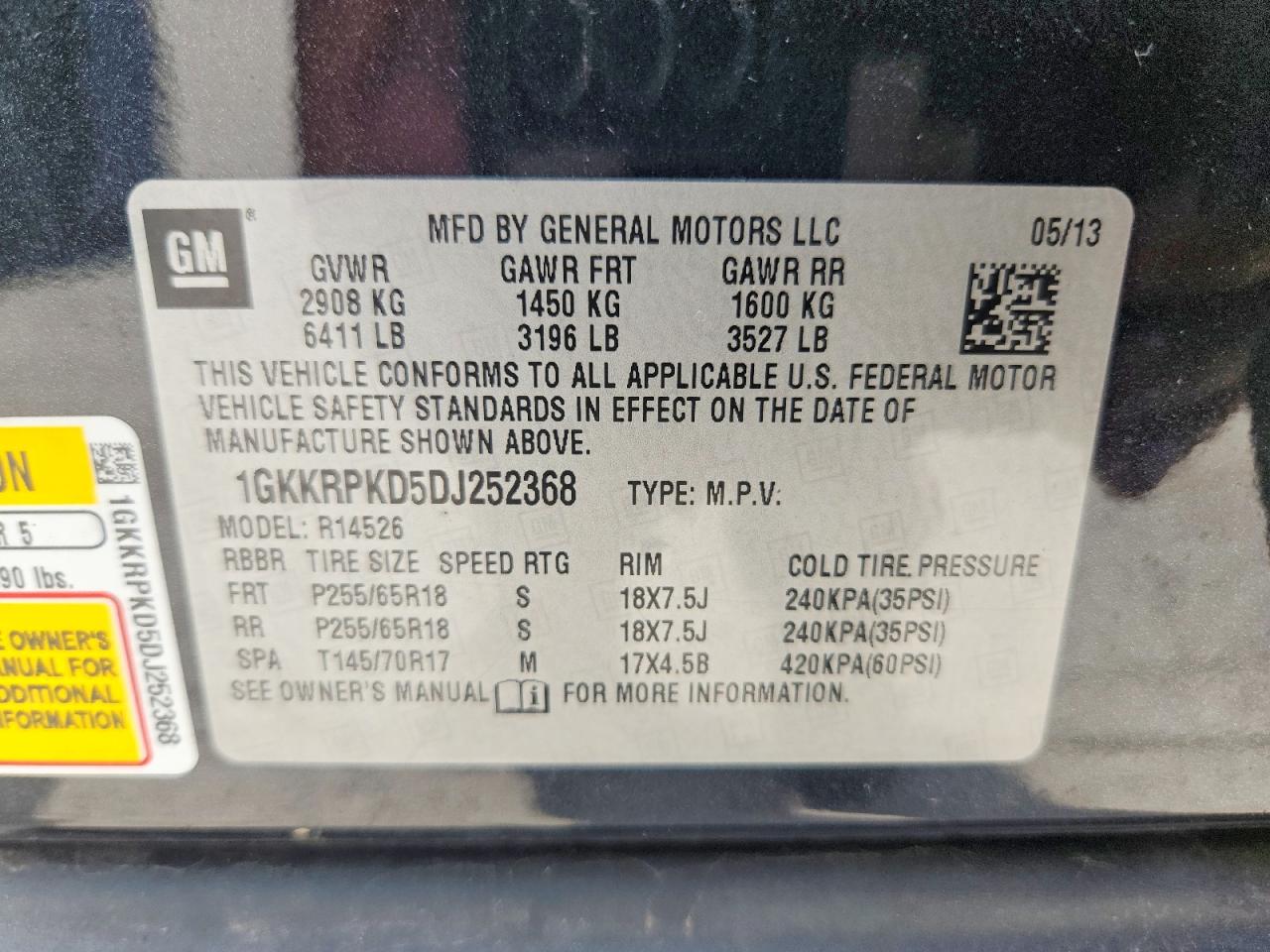 GMC Acadia Sle