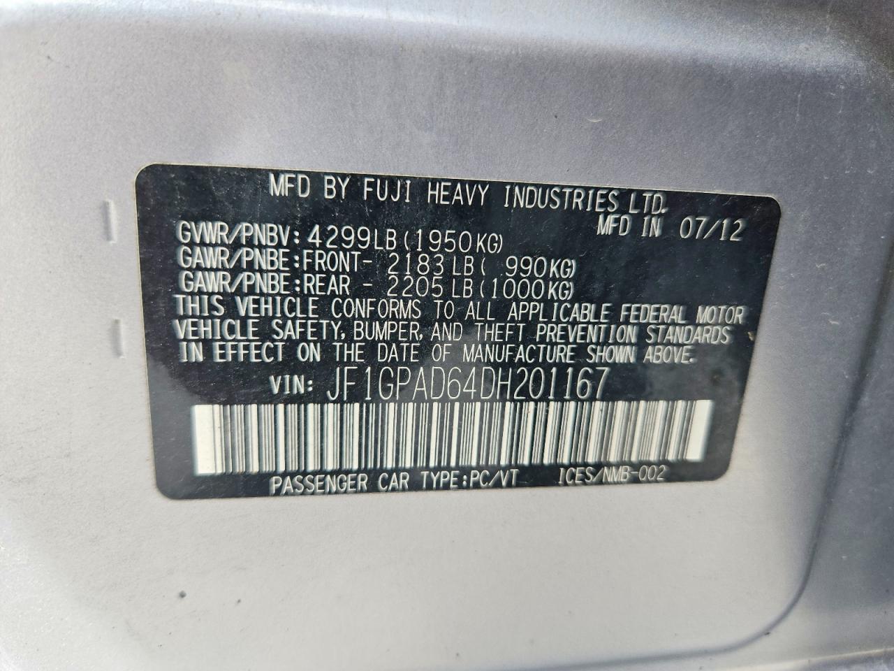 Subaru Impreza Premium