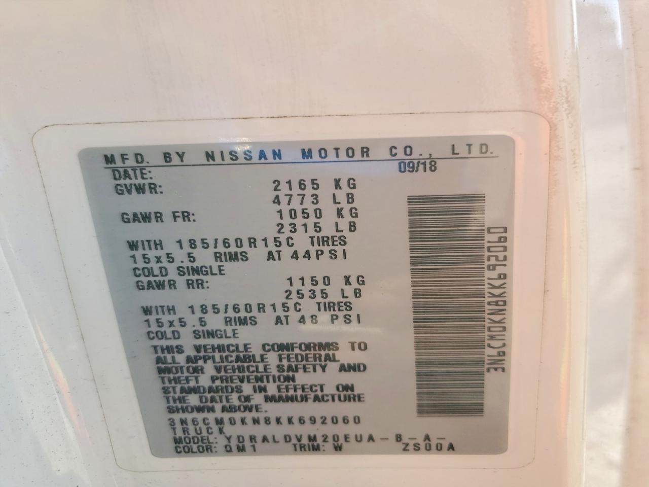 Nissan Nv S