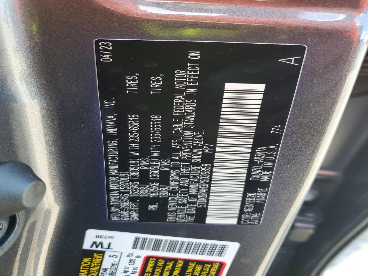 Toyota Highlander Xle