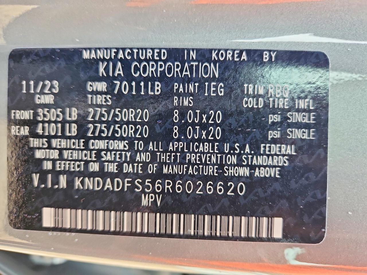 Kia Ev9 Land