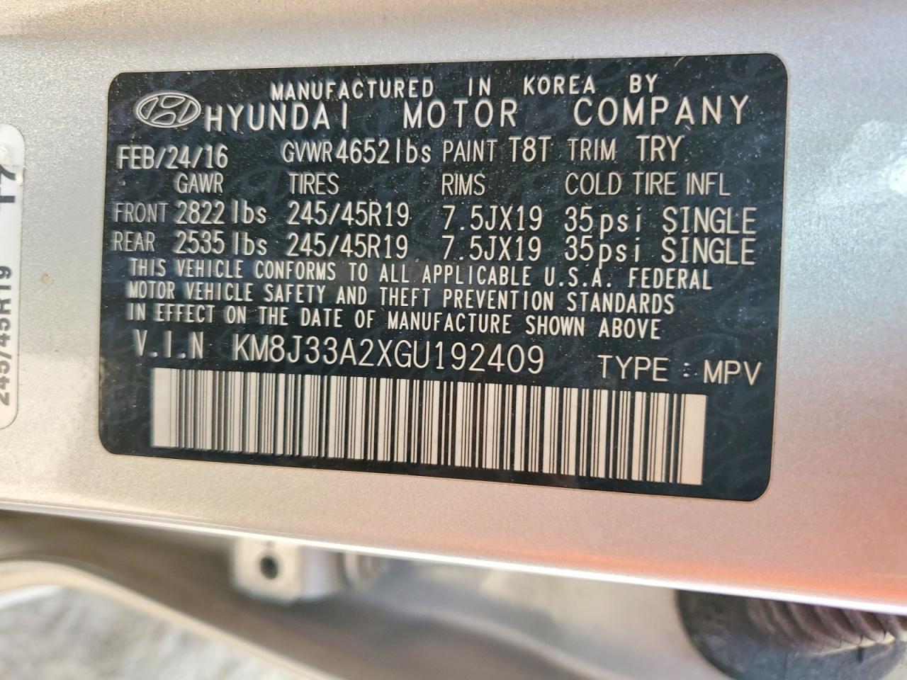 Hyundai TUCSON Limited
