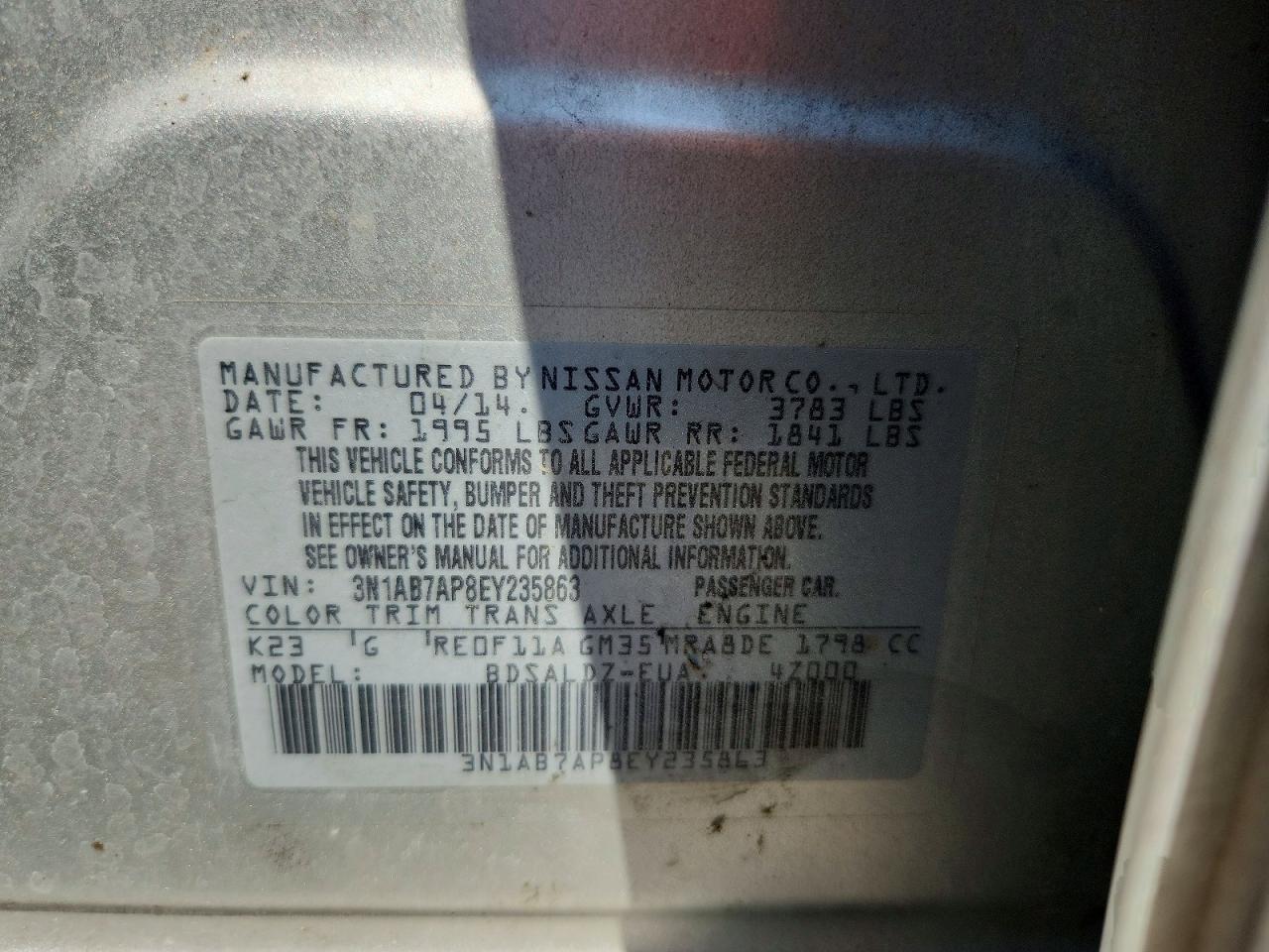 Nissan Sentra Sv