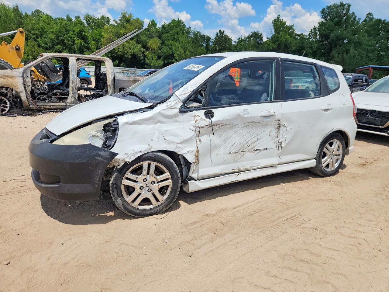 Salvage Honda Fit Image