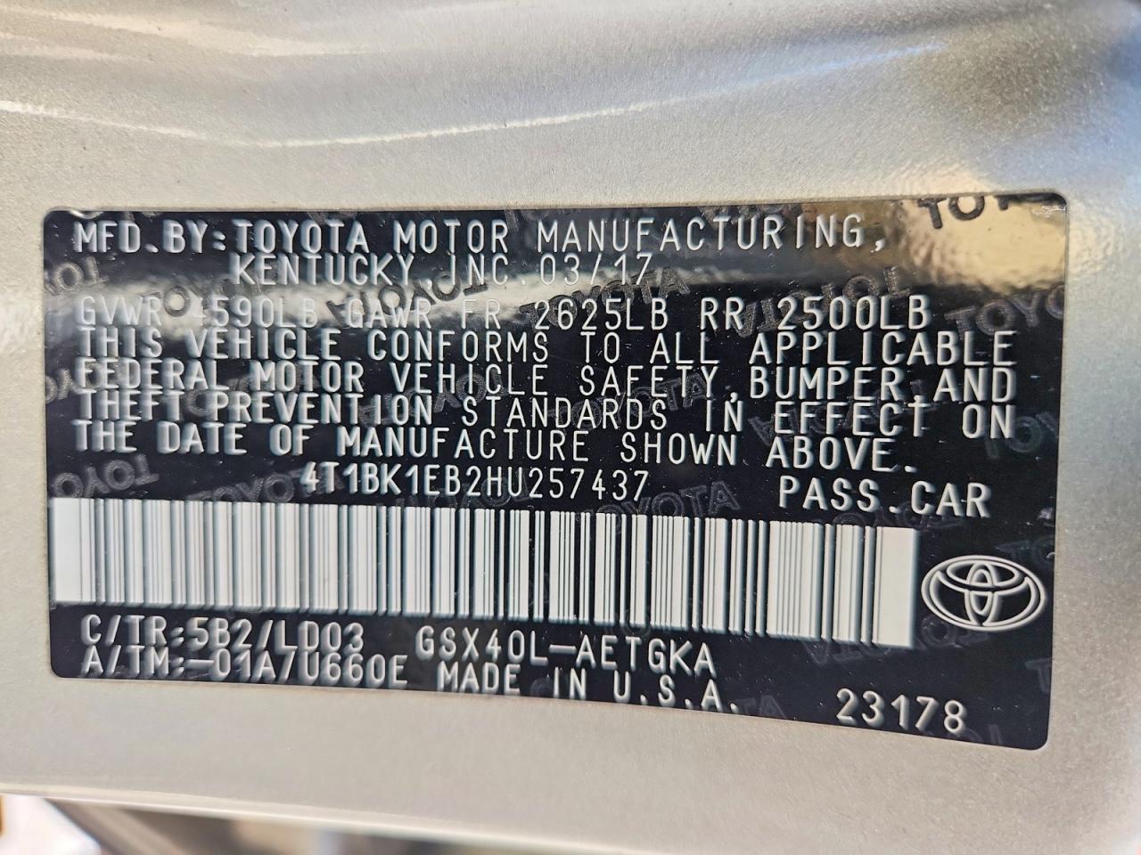 Toyota Avalon Xle