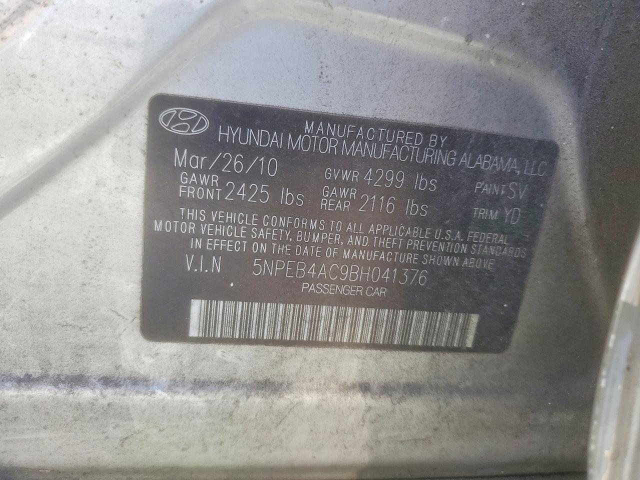 Hyundai SONATA Gls