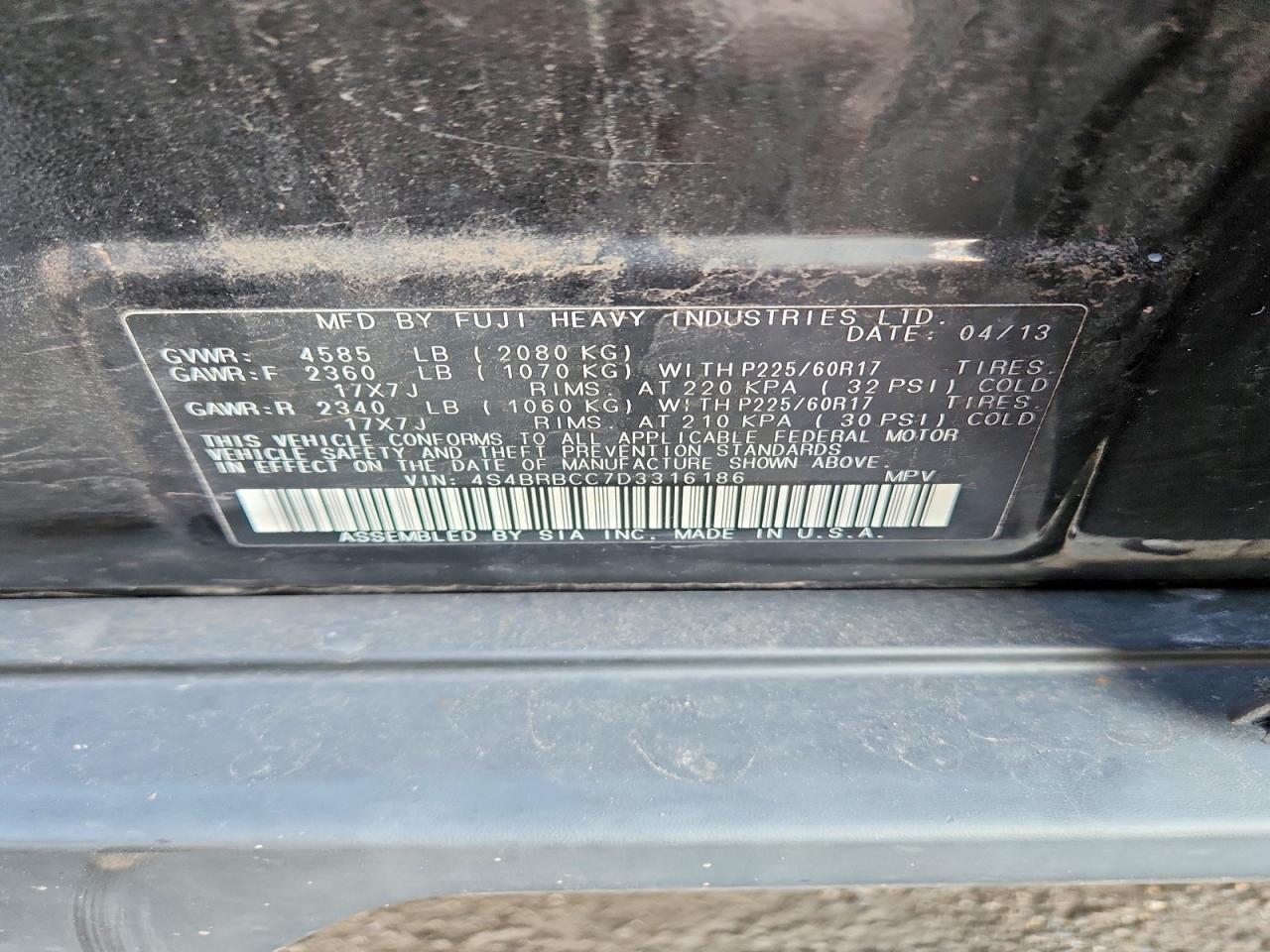Subaru Outback 2.5i Premium