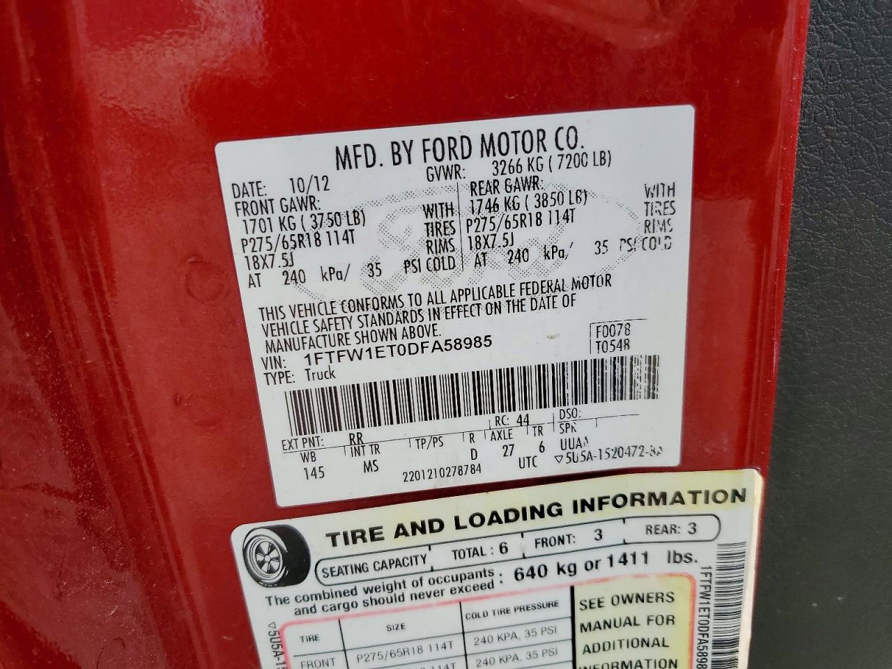Ford F-150 Supercrew