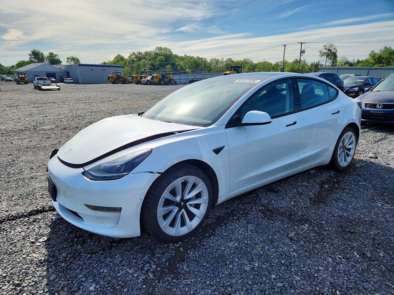 Salvage Tesla Model 3 Image