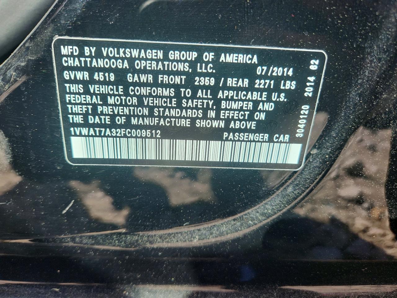 Volkswagen Passat S