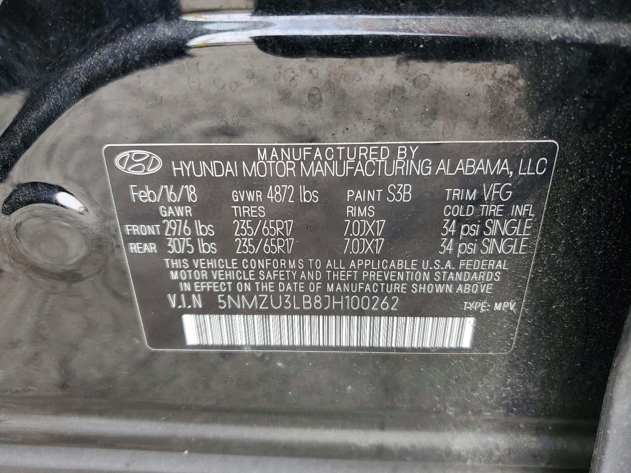 Hyundai SANTA FE 2.4l