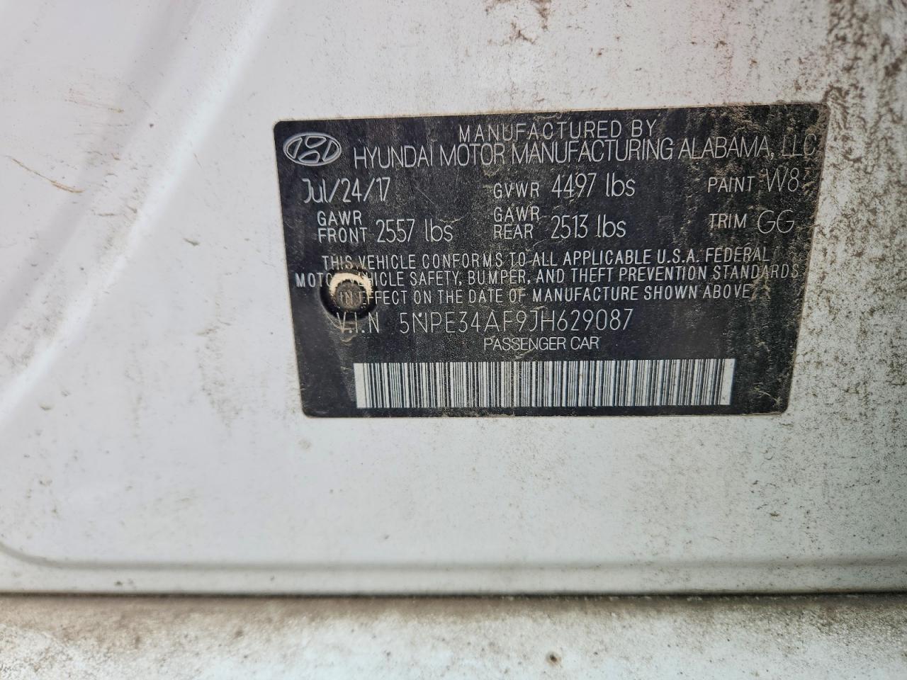 Hyundai SONATA Sel
