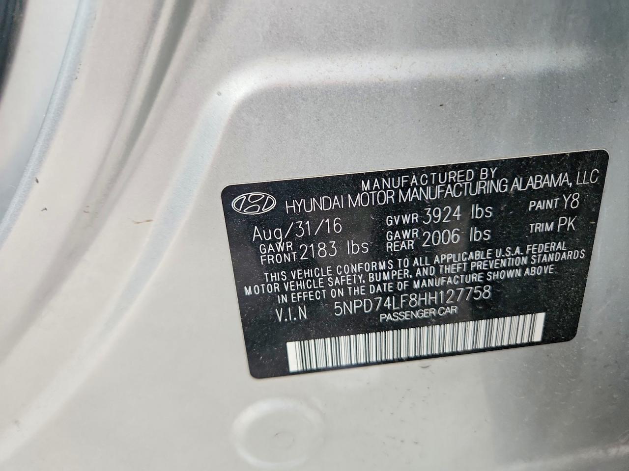 Hyundai ELANTRA Se