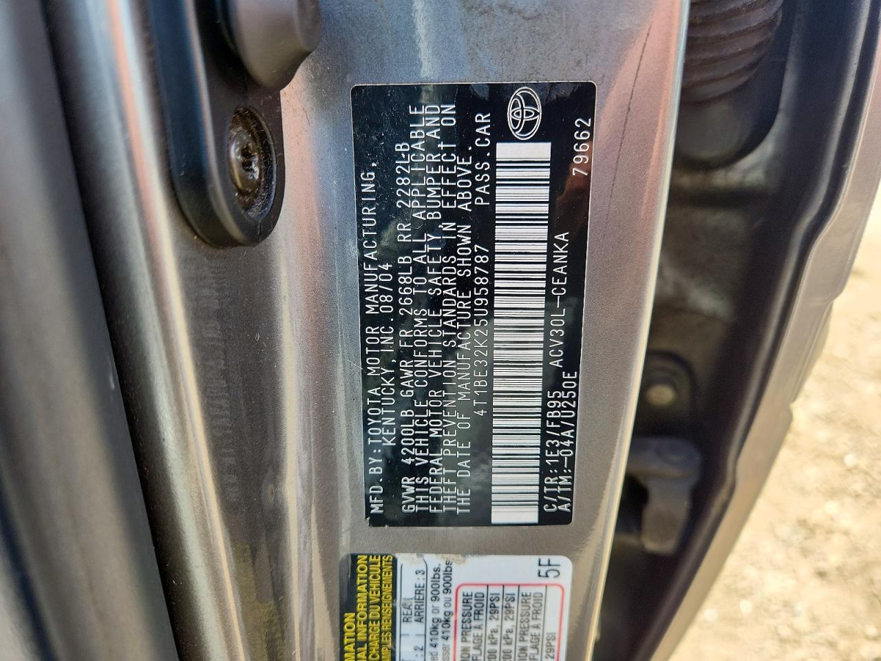 Toyota Camry Le