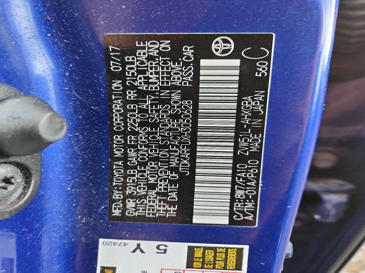 Toyota Prius Three