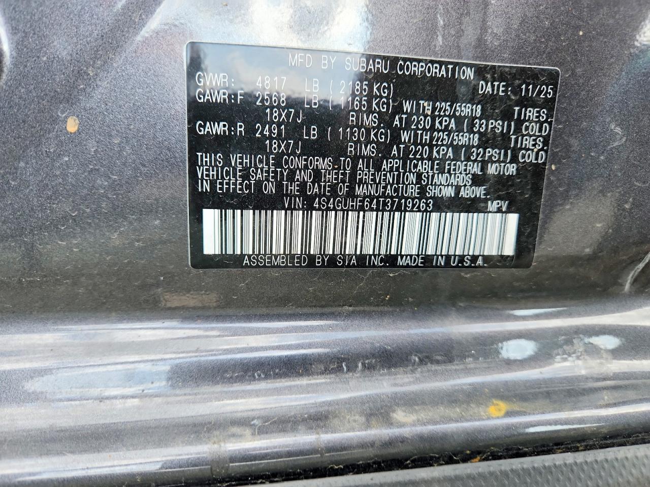 Subaru Crosstrek Sport