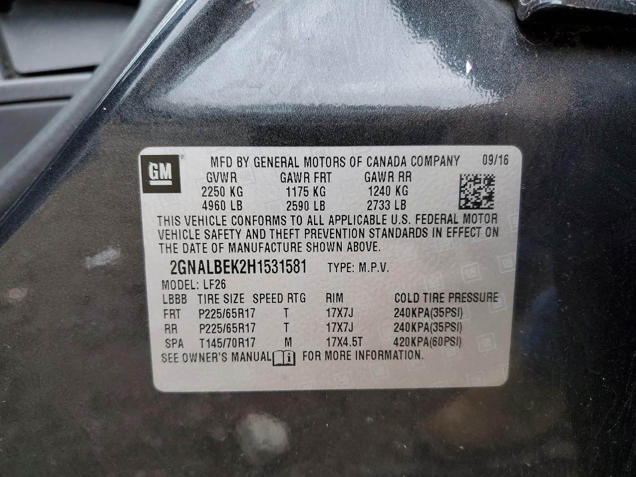 Chevrolet Equinox Ls
