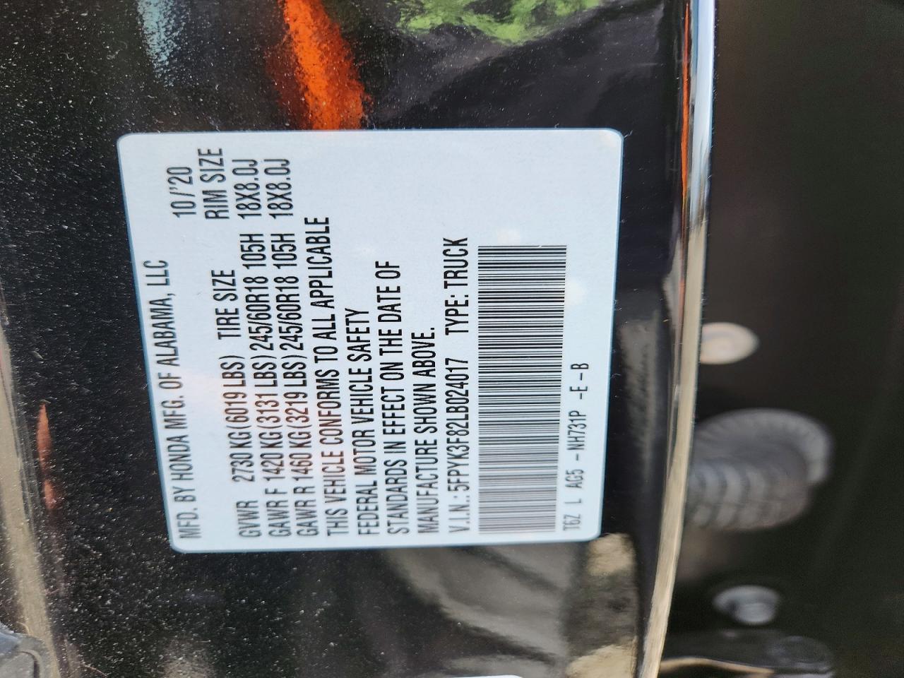 Honda Ridgeline Black Edition