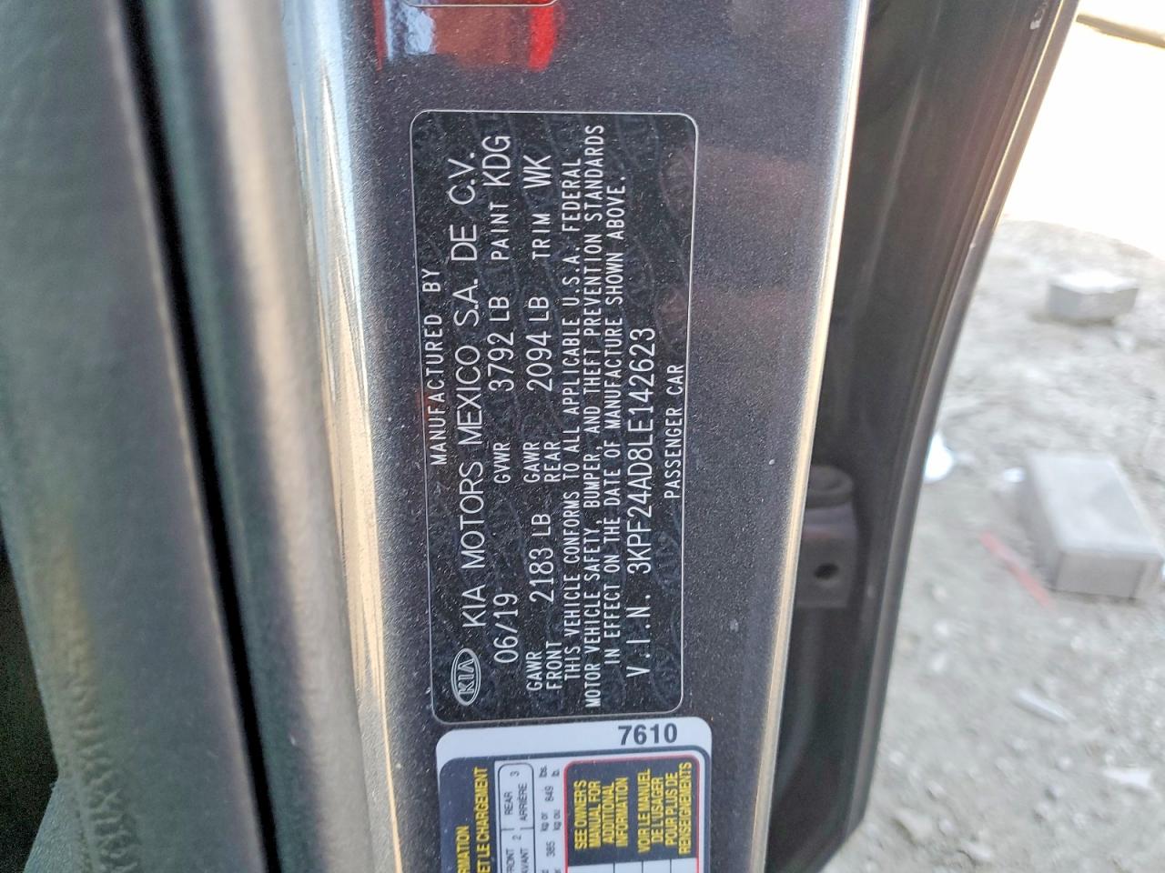Kia Forte Lxs