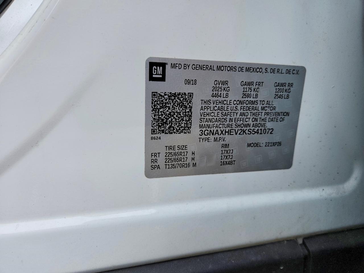 Chevrolet Equinox Ls