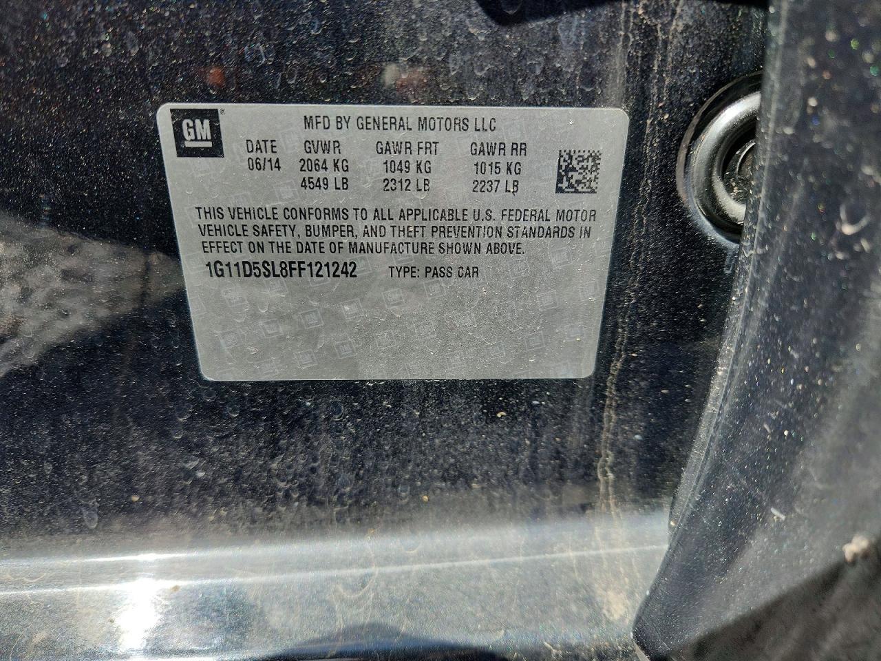 Chevrolet Malibu 2lt