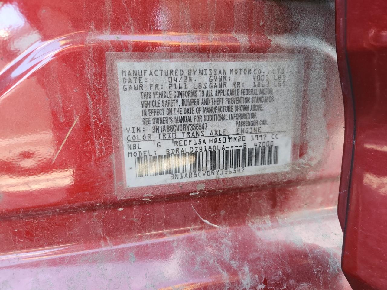 Nissan Sentra Sv