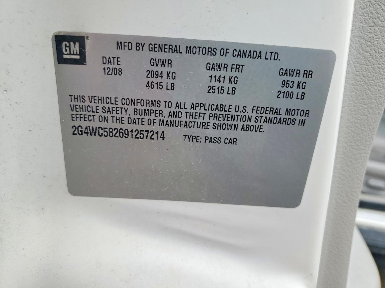 Buick LaCrosse Cx