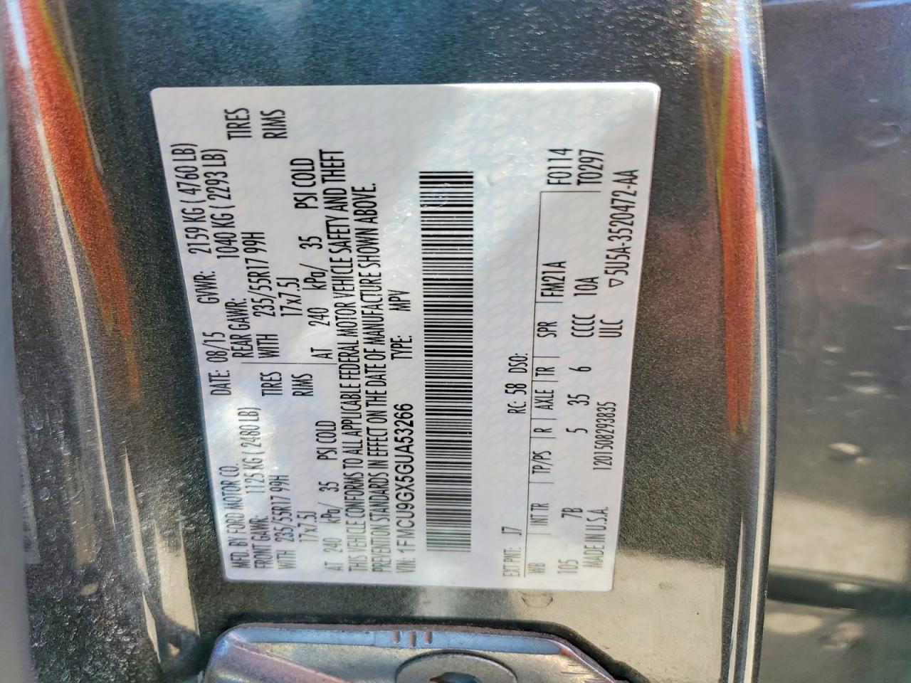 Ford Escape Se