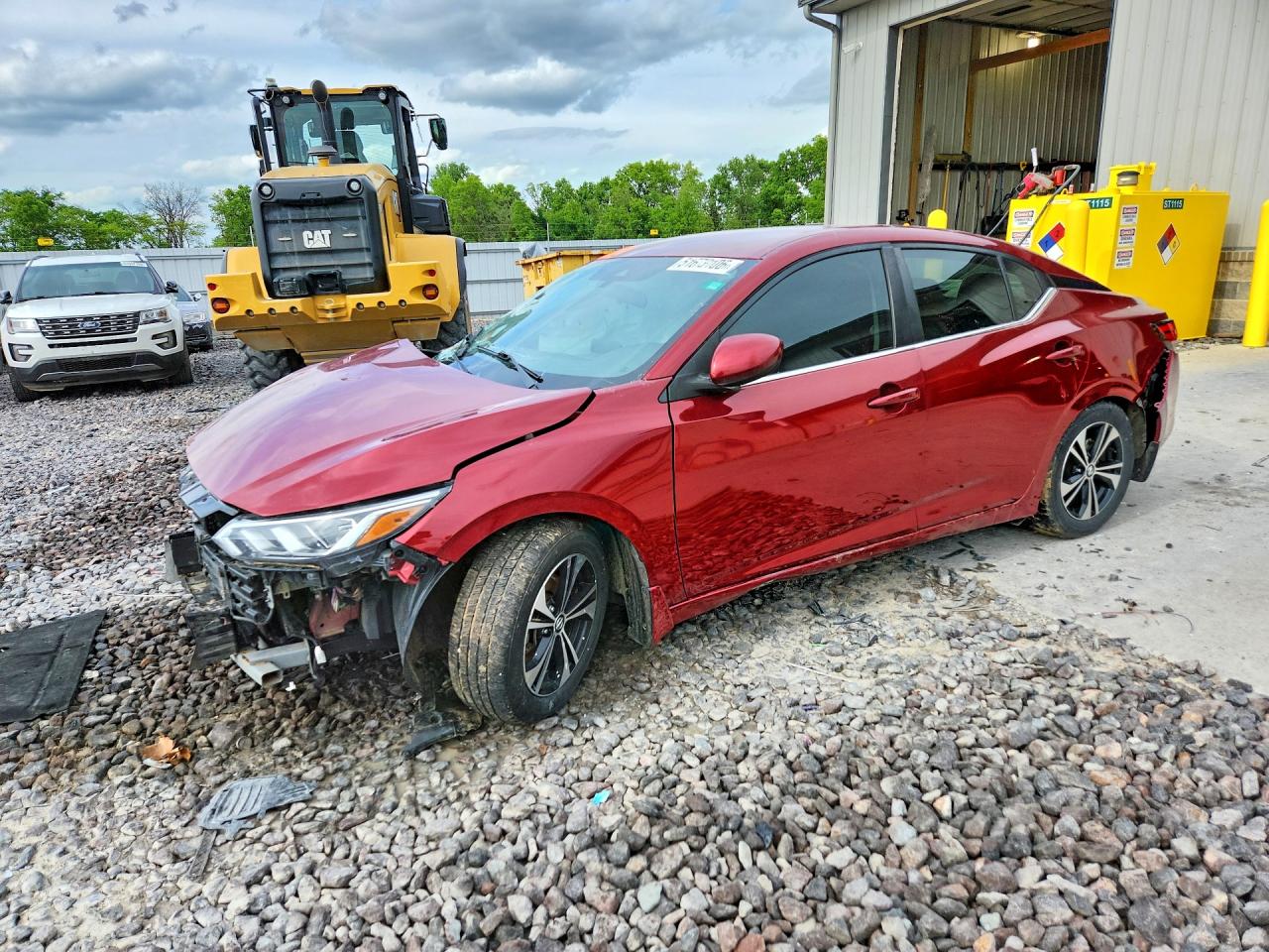 Salvage Nissan Sentra Image