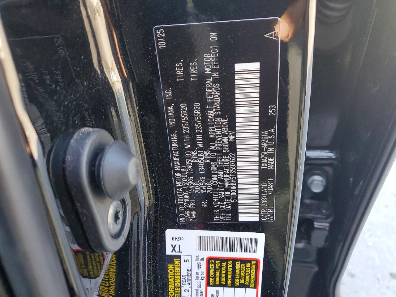 Toyota Highlander Platinum